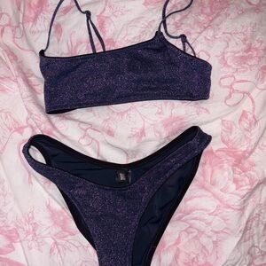 Triangl Swimwear Purple Bikini Set
